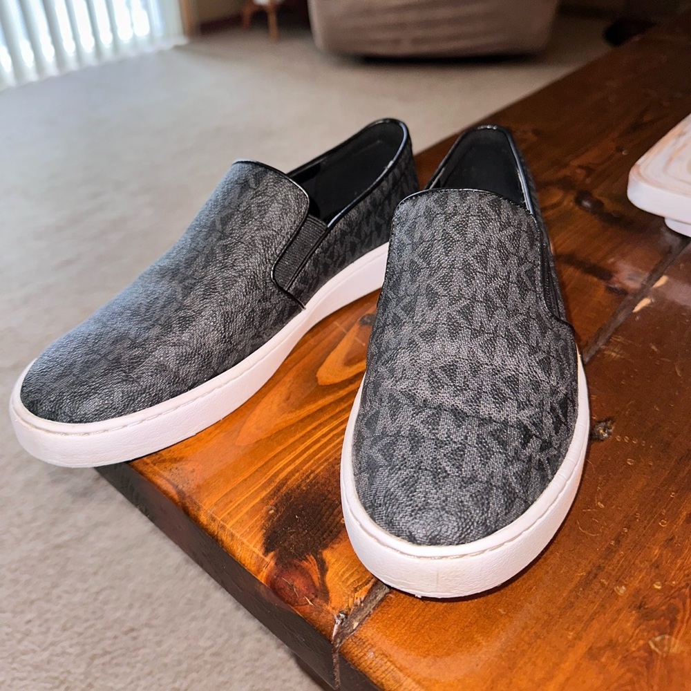 Michael Kors Slip On Black Shoe